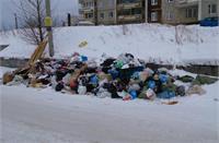 После Нового года Первоуральск погряз в мусоре. Мусор все-таки победил обещания? 