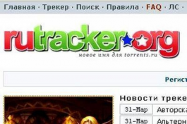      - Rutracker.org