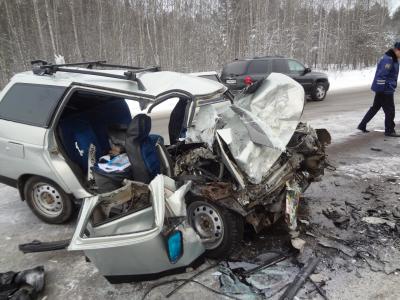 За час на автодороге Пермь-Екатеринбург произошли две серьезные аварии