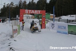 Первоуральские спортсмены заняли пьедестал на соревнованиях по снегоходному спорту