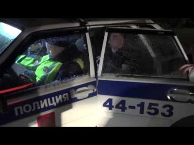 Сотрудники Первоуральской ГИБДД в ночное время проверили проверку водителей на состояние опьянения