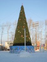 Ледовый городок в Первоуральске готов к встрече нового года