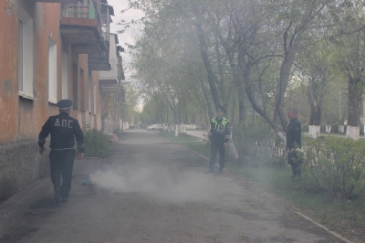 Сотрудники Госавтоинспекции помогли предотвратить пожар в одном из домов города Первоуральска.