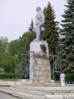 В Первоуральске отремонтировали памятник Ленину и собираются открыть еще один
