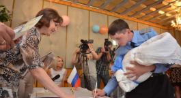 В перинатальном центре Первоуральска торжественно зарегистрировали малышей