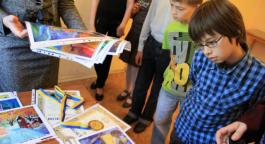 Украинские дайверы наградили юных первоуральских художников