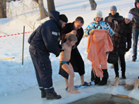 Крещенские купания пройдут в Первоуральске на нижнем пруду, в Билимбае, Новоуткинске и Слободе