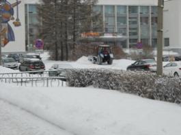 Утро 1 марта в Первоуральске отмечено небывалым снегопадом