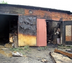 Первоуралец сгорел в собственном гараже. Причины пожара неизвестны