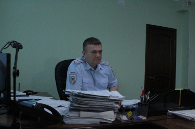 В Первоуральске руководитель отдела полиции принял участие в «прямой линии» по профилактике мошенничества