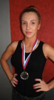 Алена Ларионова завоевала «серебро» на областном чемпионате по бодибилдингу и фитнесу