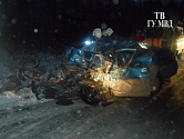 Под Первоуральском в результате лобового ДТП погибло 4 человека. Фото. Видео
