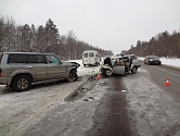 За час на автодороге Пермь-Екатеринбург произошли две серьезные аварии